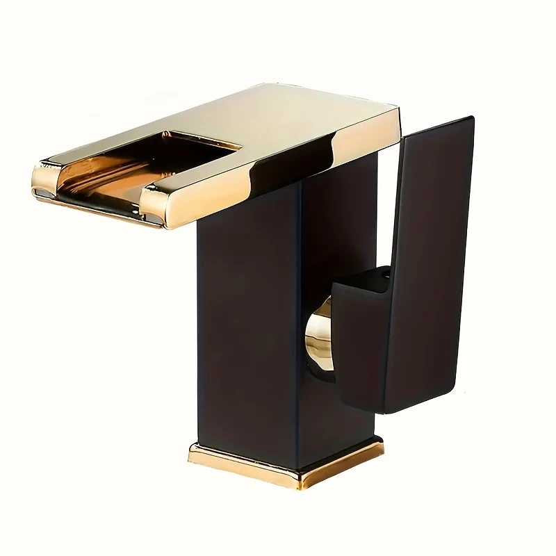 Mitigeur de lavabo cascade au corps en U ajouré