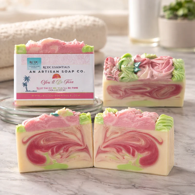 Just Trust Me, You’ll Be Fine | 4-Bar Collection |~ Handmade Soap