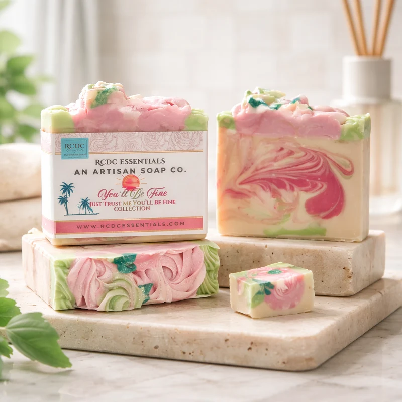 Just Trust Me, You’ll Be Fine | 4-Bar Collection |~ Handmade Soap