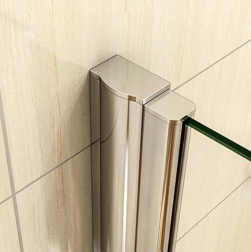 Porte de douche battante 100cm en verre anticalcaire Porte de douche Hauteur 187cm