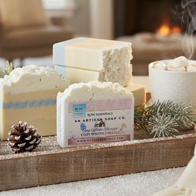 Cozy Winter Sweater ~ Handmade Cold Process Goat's Milk Bar Soap