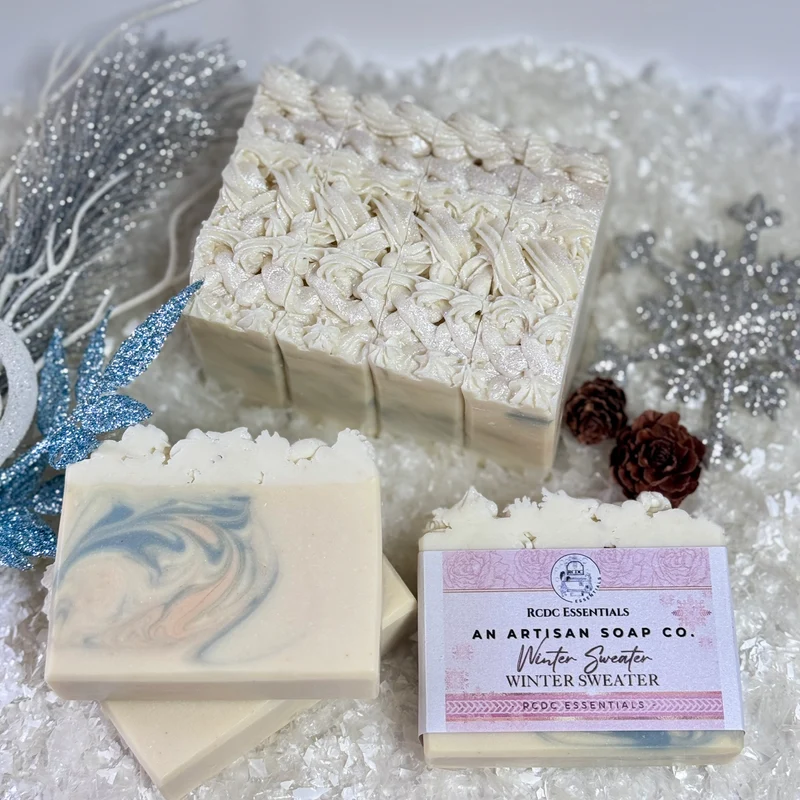 Cozy Winter Sweater ~ Handmade Cold Process Goat's Milk Bar Soap
