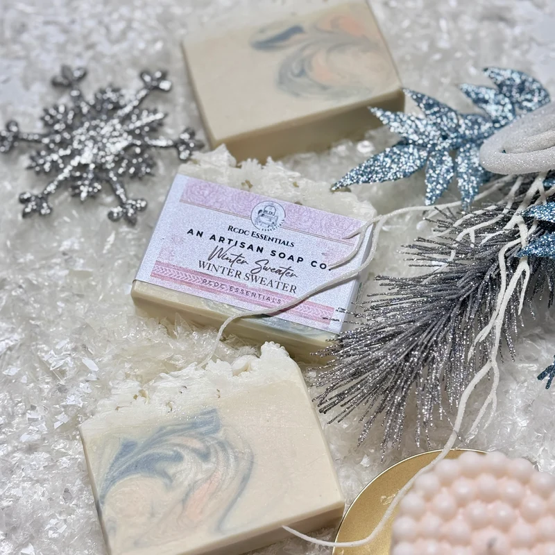 Cozy Winter Sweater ~ Handmade Cold Process Goat's Milk Bar Soap