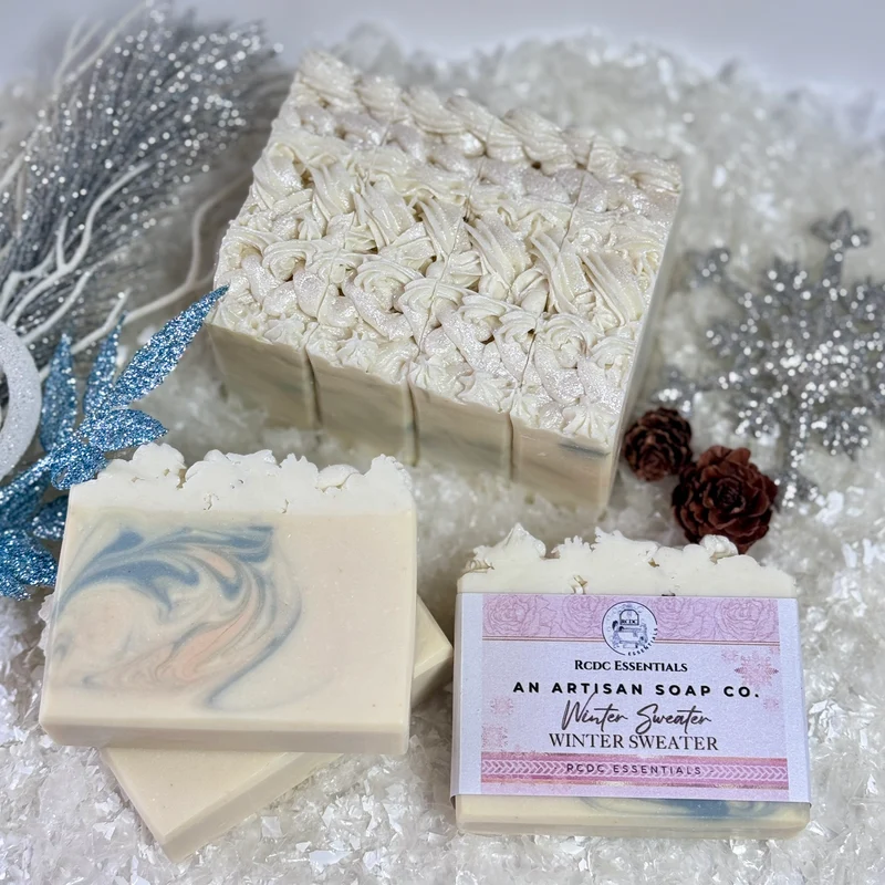 Cozy Winter Sweater ~ Handmade Cold Process Goat's Milk Bar Soap