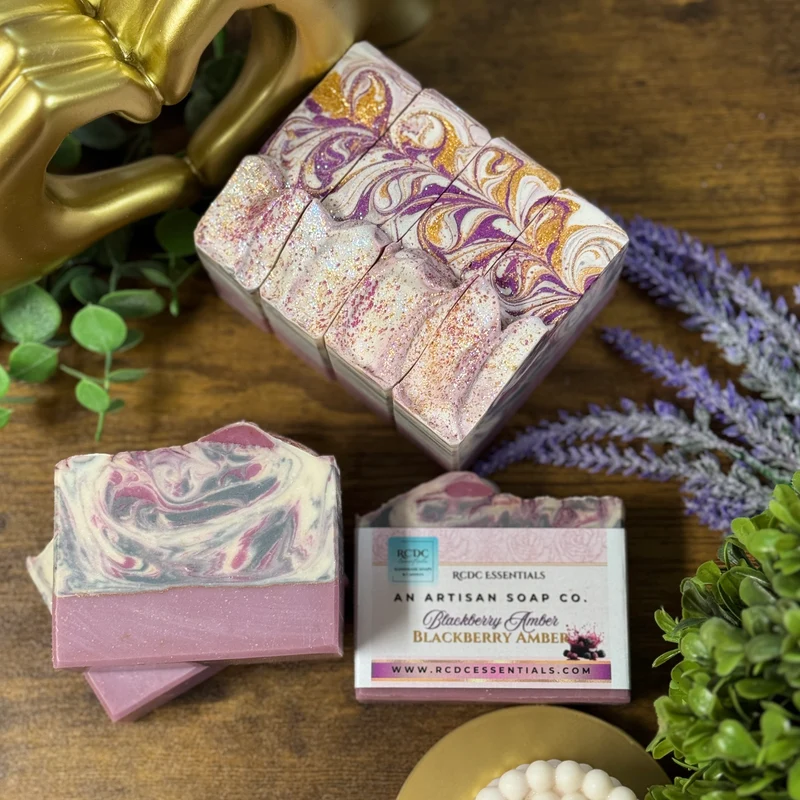 Blackberry Amber ~ Handmade Cold Process Soap