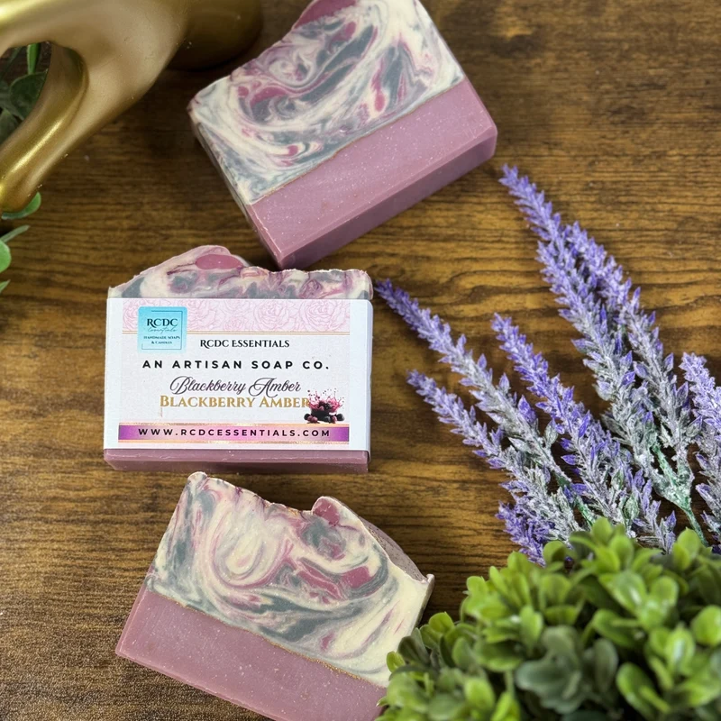 Blackberry Amber ~ Handmade Cold Process Soap