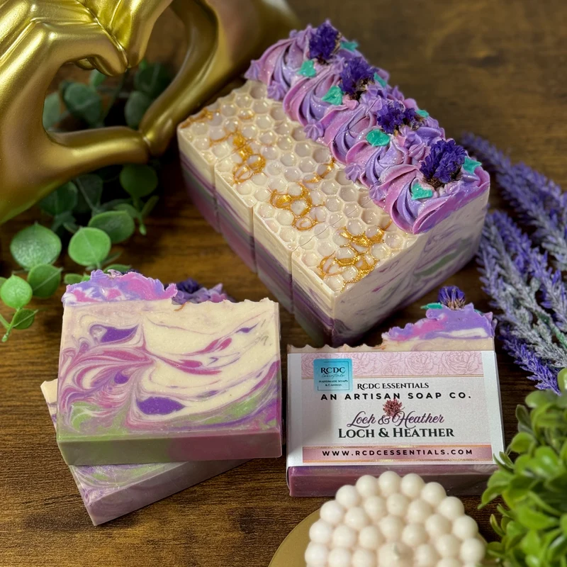 (ONLY 1 LEFT) Loch & Heather ~ Outlander Inspired Handmade Soap
