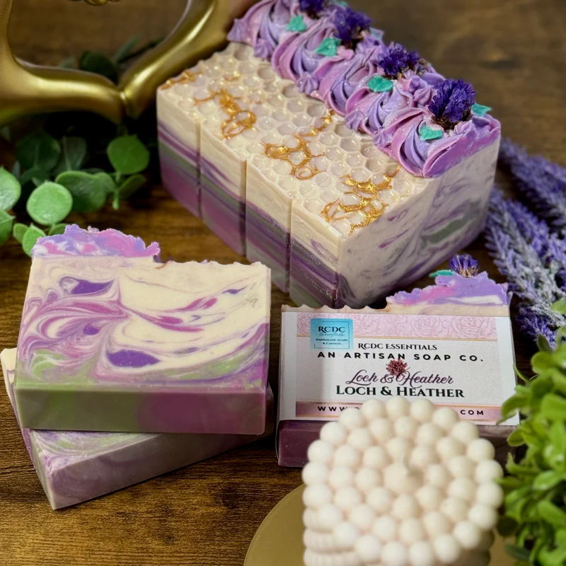 (ONLY 1 LEFT) Loch & Heather ~ Outlander Inspired Handmade Soap