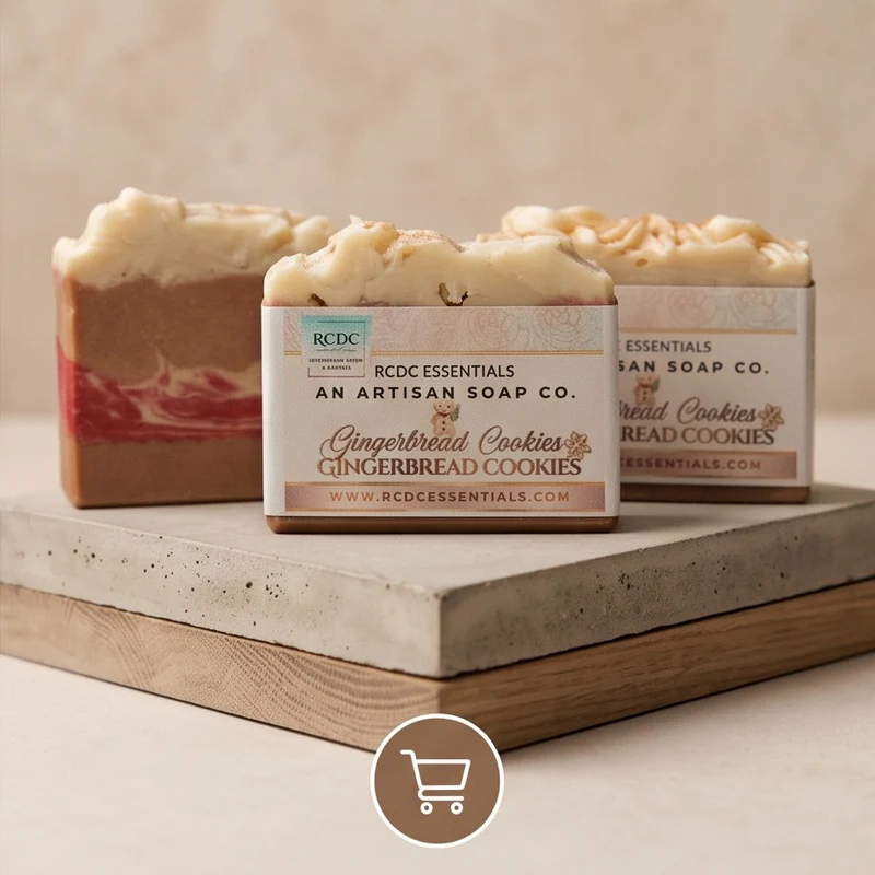 Gingerbread Cookies ~ Handmade Cold Process Soap