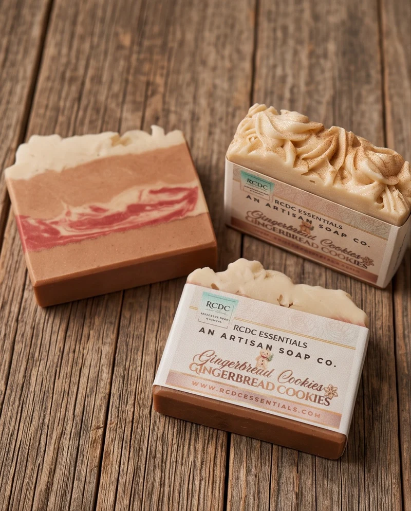 Gingerbread Cookies ~ Handmade Cold Process Soap
