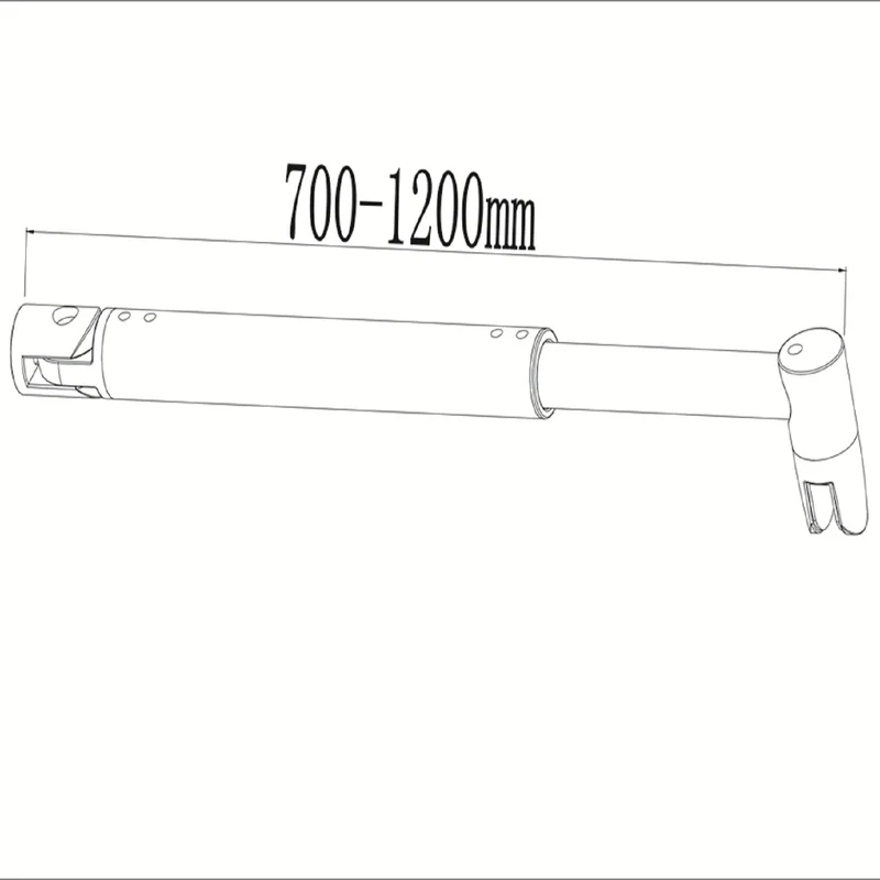 AICA paroi de douche à l'italienne noire 50-160cm avec un retour pivotant 40cm en 8mm verre anticalcaire avec une barre de extensible 70-120cm