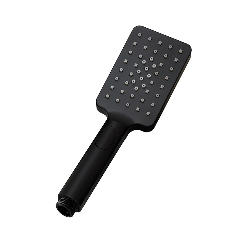 AICA Colonne de douche thermostatique, colonne de douche avec mitigeur thermostatique inox - set de douche noir