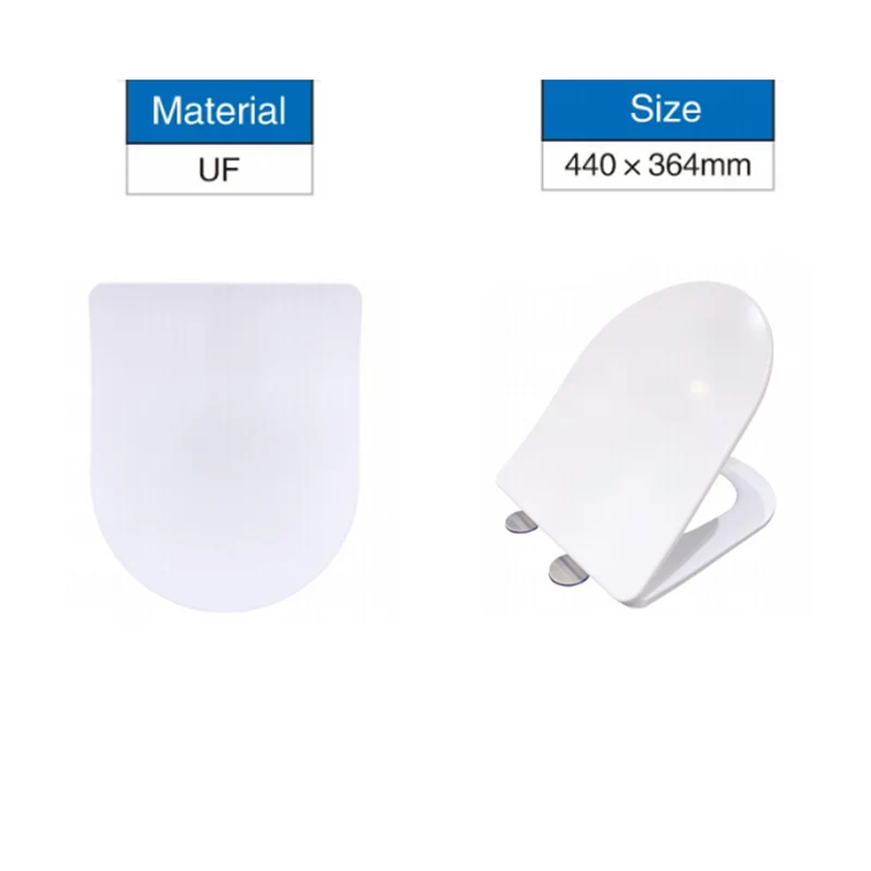 AICA WC Suspendu Avec Abattant Ultra Fin Soft-Close