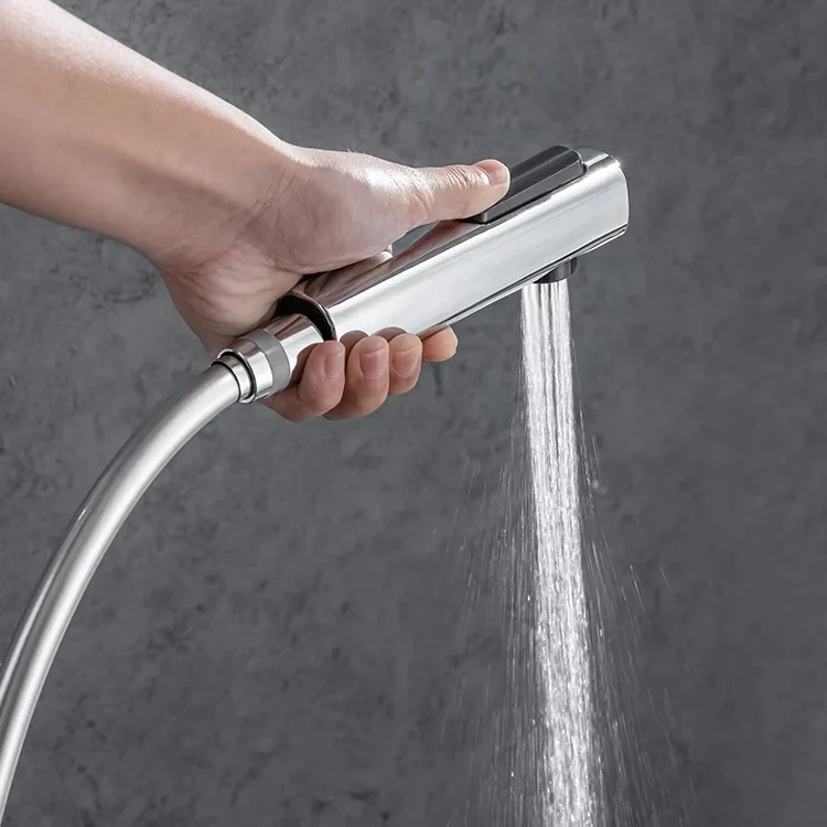Colonne de douche avec mitigeur blanc