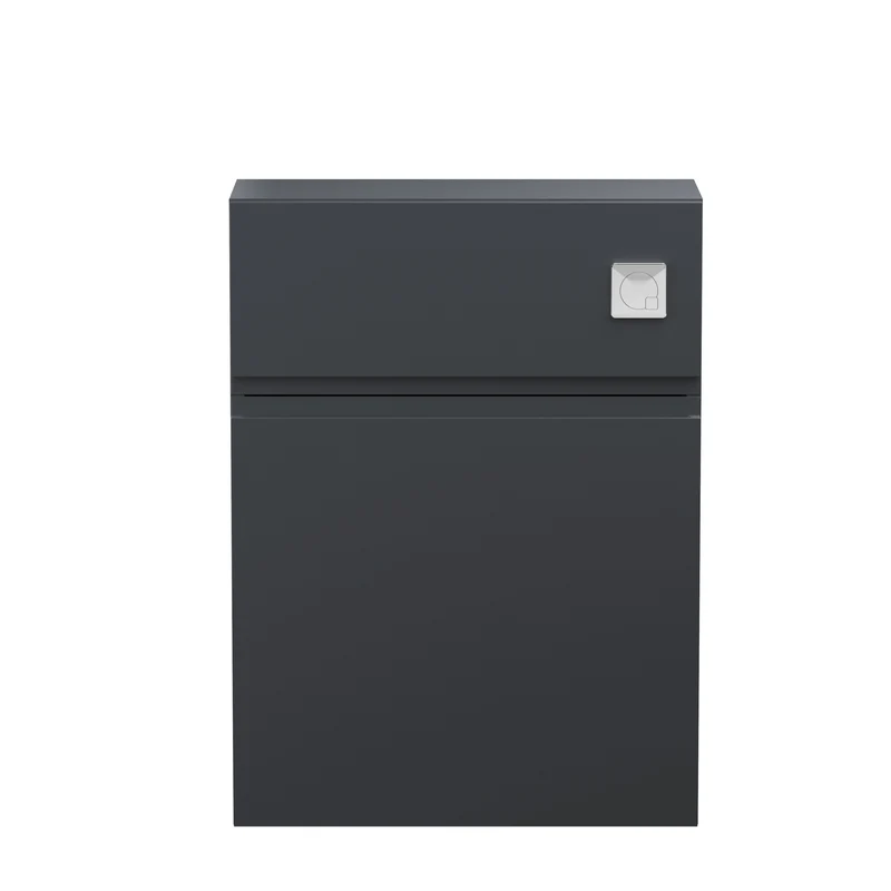Urban 500mm WC Unit - Soft Black Satin