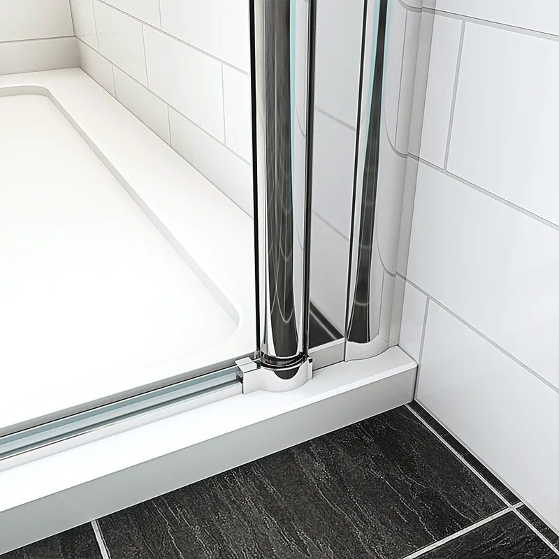 AICA porte de douche pivotante 187 ou 195cm installation en niche