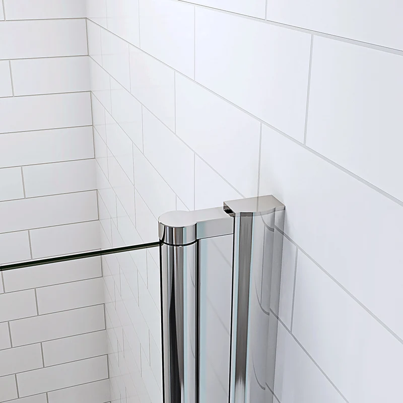 AICA porte de douche pivotante 187 ou 195cm installation en niche