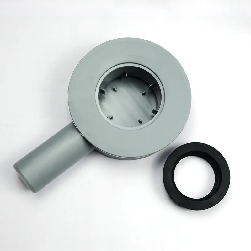 Caniveau de douche en Inox linéaire Italienne 360° à carreler plat 60-90