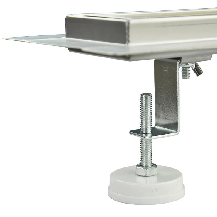 Caniveau de douche en Inox linéaire Italienne 360° à carreler plat 60-90