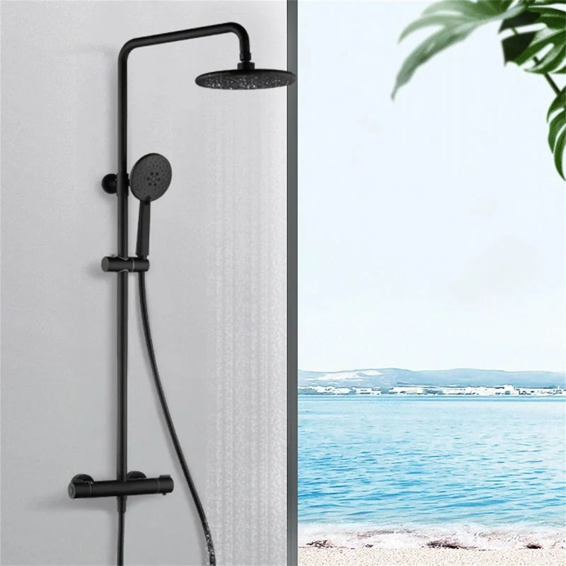 Colonne de douche avec thermostatique