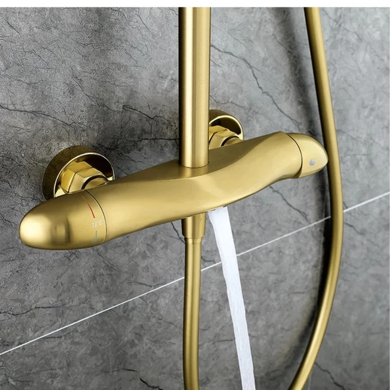 Colonne de douche avec mitigeur contemporain