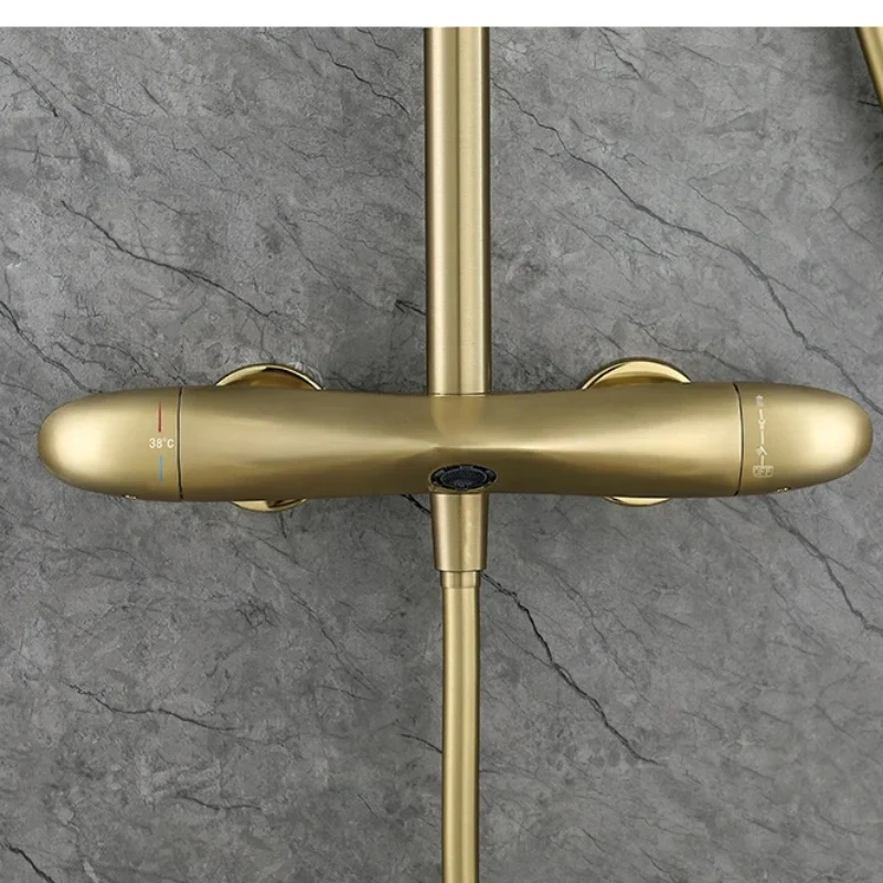 Colonne de douche avec mitigeur contemporain