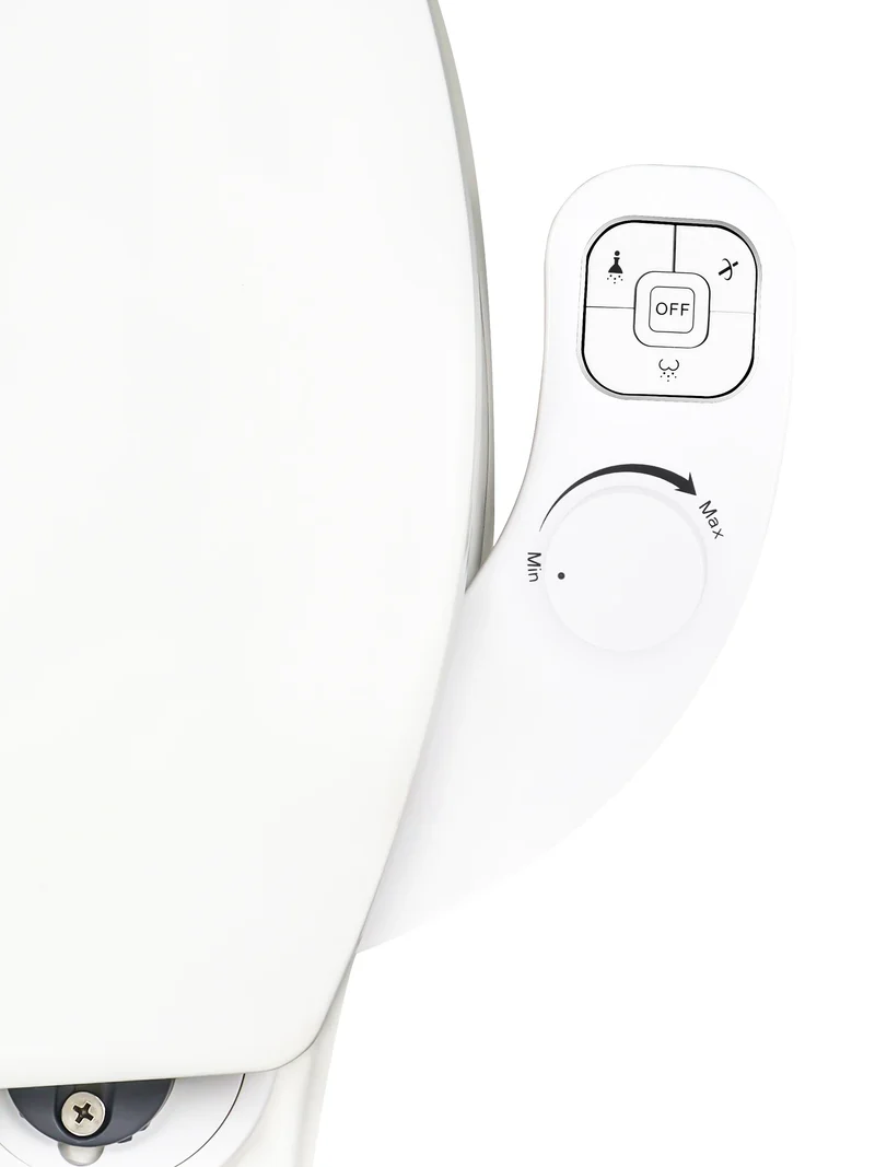 Kit de bidet WC japonais à jet réglable avec double buse et installation universelle