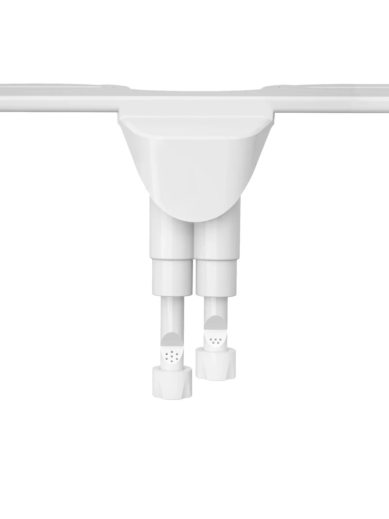 Kit de bidet WC japonais à jet réglable avec double buse et installation universelle