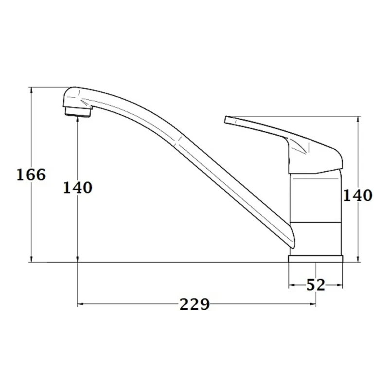 Mitigeur Évier Orientable Design