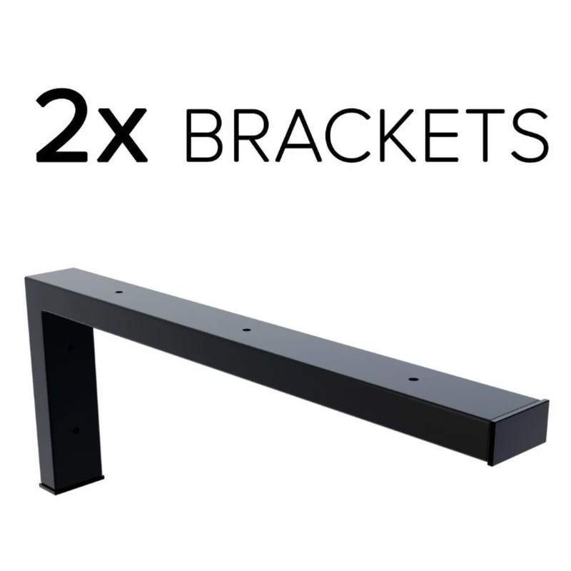 Kubu - Countertop Wall Fixing Brackets (Per Pair)