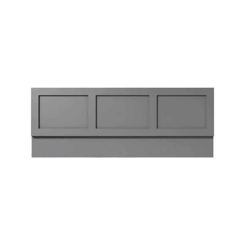 Harrogate 700mm Wooden Bath End Panel - Dovetail Grey
