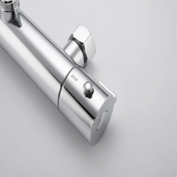AICA Set de douche thermostatique avec kit COOL TOUCH 9 Inch