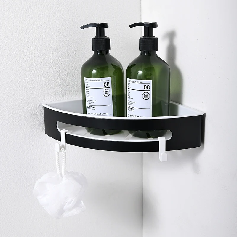 Etagère de douche en acier inoxydable-panier de douche-20.5x20.5x5 panier 1/4 de rond salle de bain