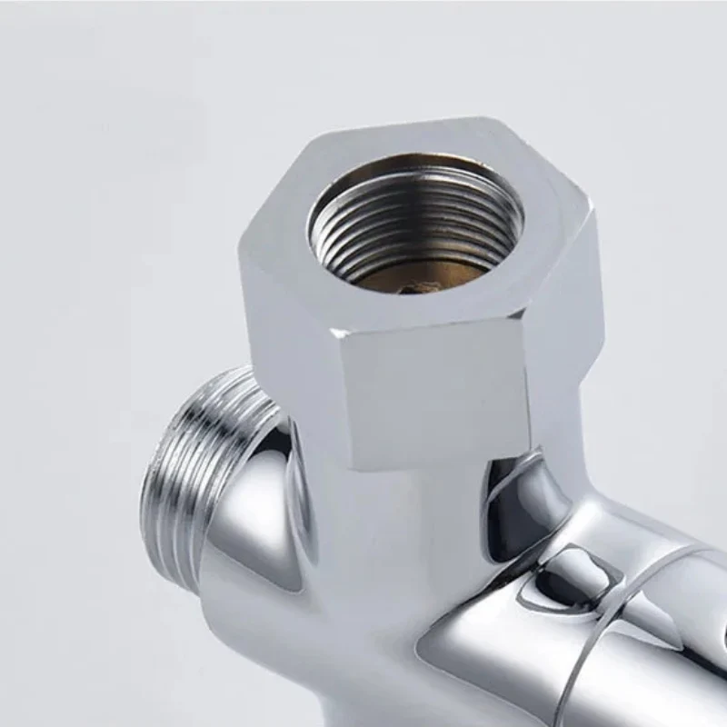 Robinet inverseur de douche 3 voies en laiton