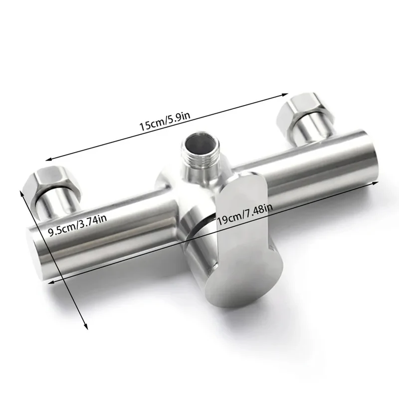 Mitigeur douche en acier inoxydable