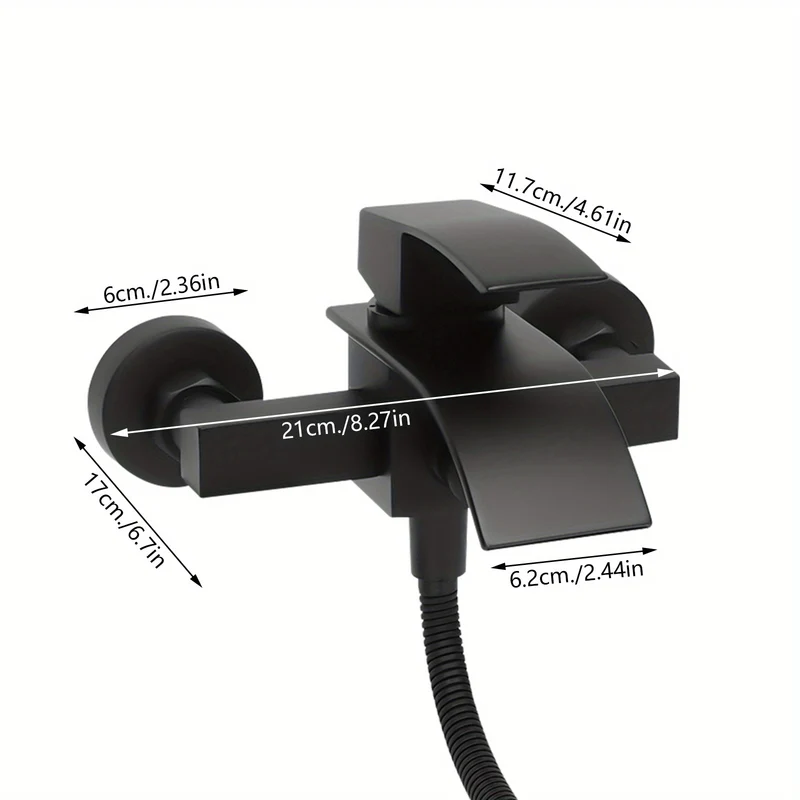 Mitigeur Douche Noir