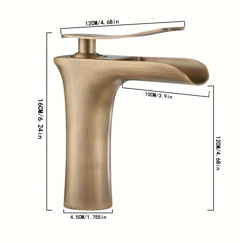 Mitigeur lavabo antique
