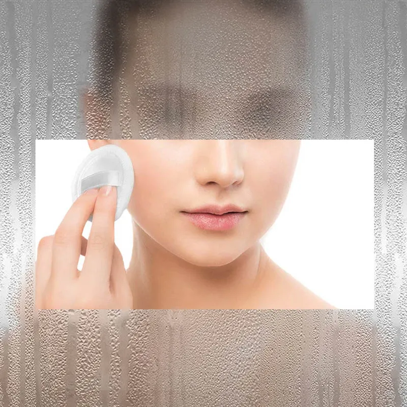 AICA Sanitaire Miroir rond de Salle de Bain avec Anti-buée + LED 2700K-6500K avec lumière et luminosité réglables Ø60cm double interrupteur tactile