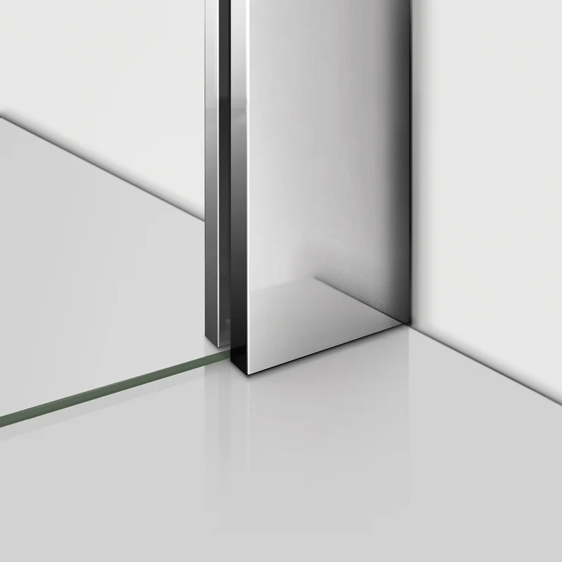 AICA Paroi de douche 60-160 x 200cm avec retour fixe douche à l'italienne