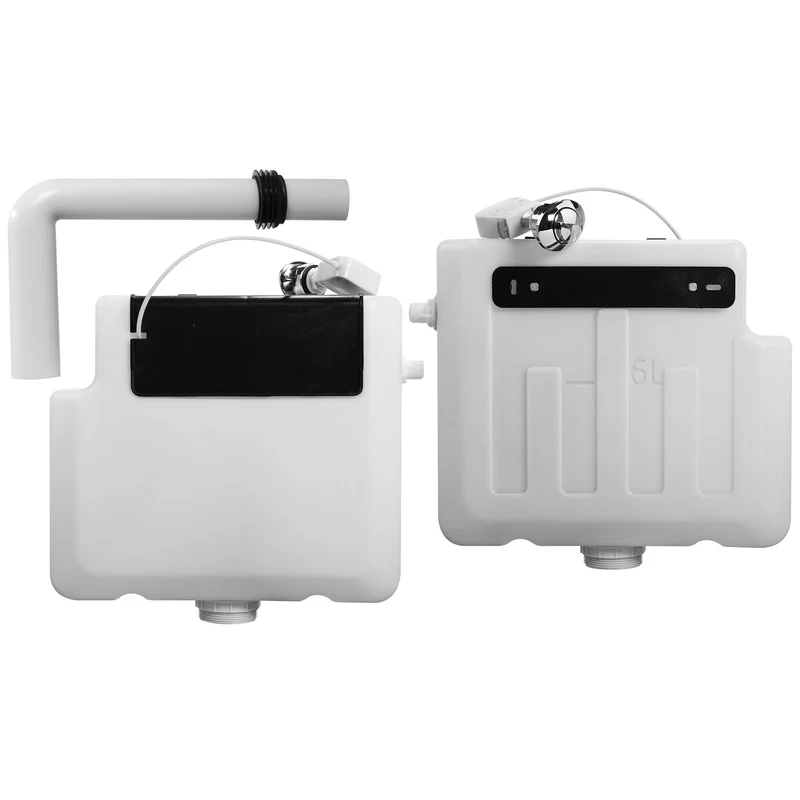 Vitra S50 Comfort Height WC Set with Dual Flush Cistern & Round Button
