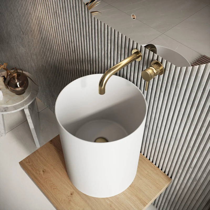 Modulo Countertop Tall Basin - Matt White