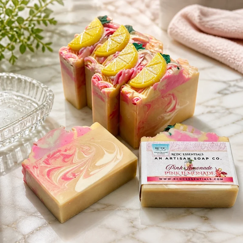Pink Lemonade ~ Natural Handmade Cold Process Soap