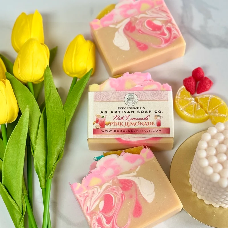 Pink Lemonade ~ Natural Handmade Cold Process Soap