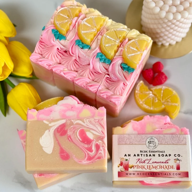 Pink Lemonade ~ Natural Handmade Cold Process Soap
