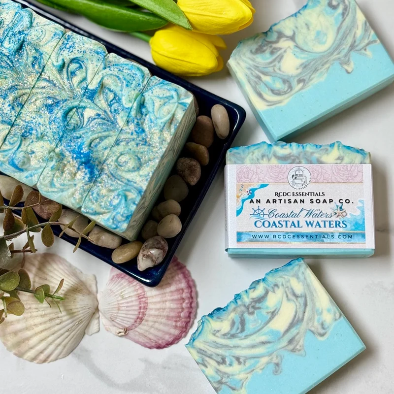 Coastal Waters ~ Natural Handmade Cold Process Soap