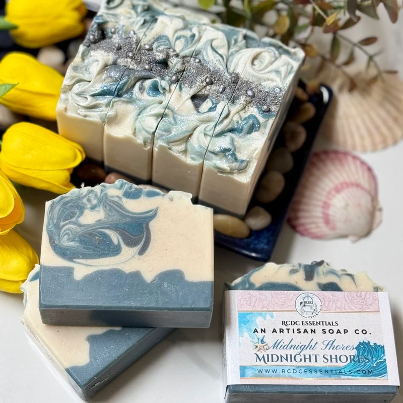 Midnight Shores ~ Natural Handmade Cold Process Soap