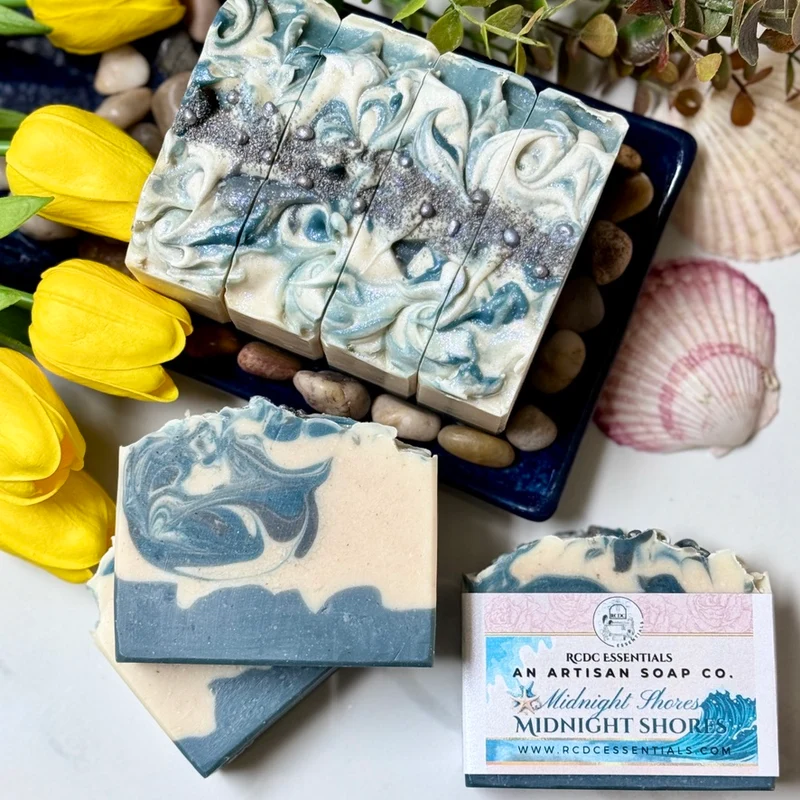 Midnight Shores ~ Natural Handmade Cold Process Soap