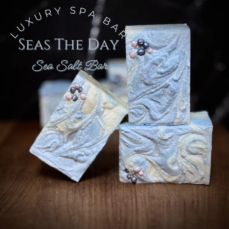 Seas The Day ~ Luxury Sea Salt Spa Soap Bar