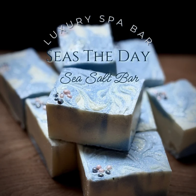 Seas The Day ~ Luxury Sea Salt Spa Soap Bar