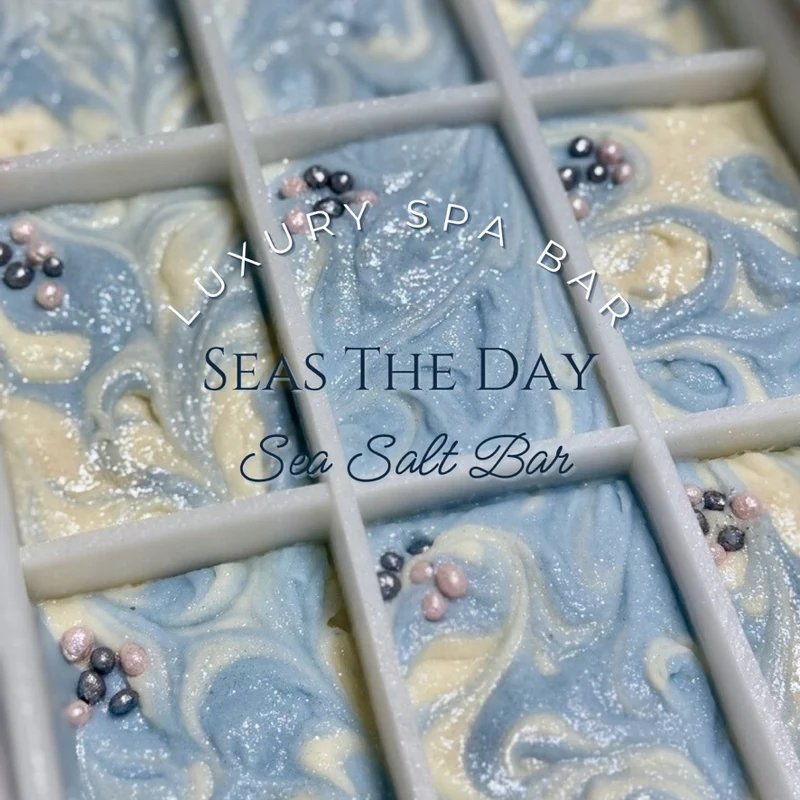 Seas The Day ~ Luxury Sea Salt Spa Soap Bar